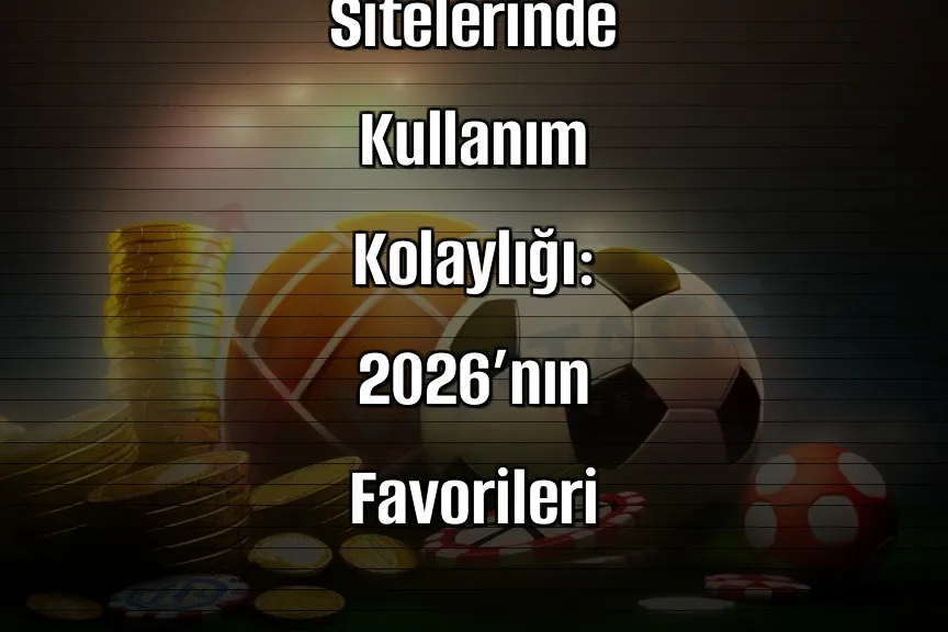 Mobil Bahis Sitelerinde Kullanım Kolaylığı: 2026’nın Favorileri